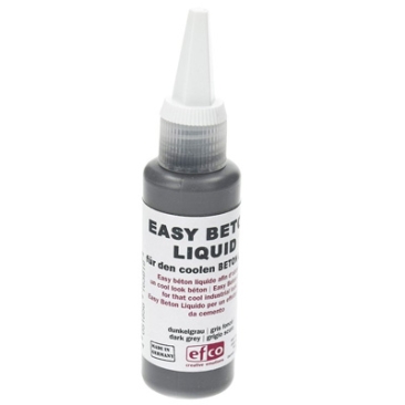 Easy Beton Liquid, 50 ml, gris foncé