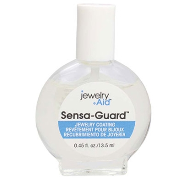 Jewelry Aid Sensa Guard - Schützt die Haut vor Kontakt mit Metalloberflächen von Schmuck, Flasche mit 13,5 ml