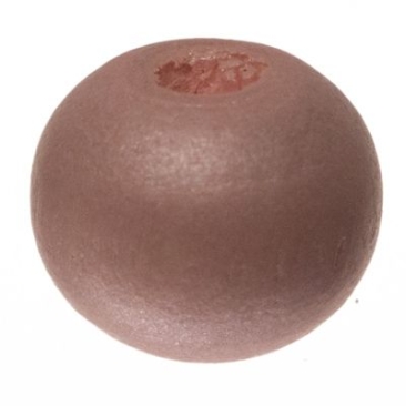 Wooden bead ball, 8 mm, pink