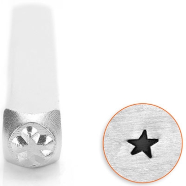 ImpressArt Design tampon, 3 mm, motif étoile