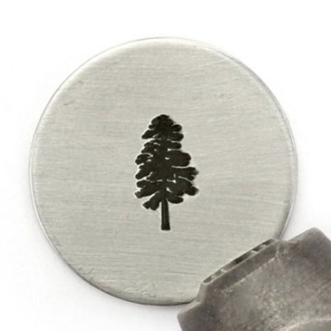 ImpressArt Design Stempel, 9,5 mm, Motiv Baum