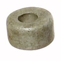 Ceramic bead spacer, approx. 7 x 4 mm, light grey