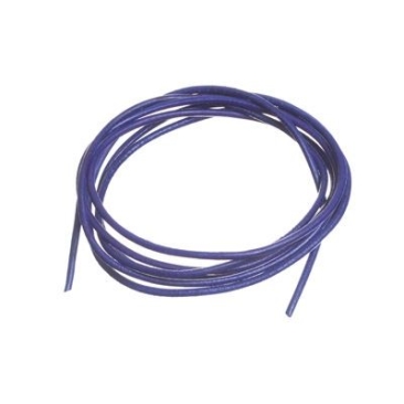Leather strap, approx. 1.5 mm, length 1 m, purple