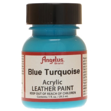 Angelus peinture pour cuir Blue Turquoise , contenu : 29,5 ml