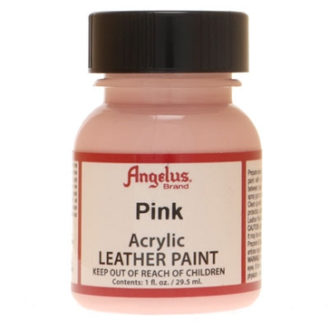 Angelus peinture pour cuir rose , contenu : 29,5 ml