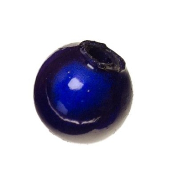 Miracle Beads / Perles Miracle, boule 4 mm, bleu foncé