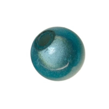 Wonder Kralen / Miracle Beads, Kogel 6 mm, turkoois blauw