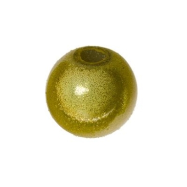Miracle Beads / Miracle Perlen, Kugel 6 mm, gelb