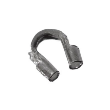 Wire Protector/ Wire Guardian, draadbescherming, 4 x 5 mm, zilverkleurig