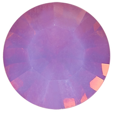 Preciosa crystal stone Chaton Maxima SS29 (approx. 6 mm), colour: amethyst opal, underside foil (Dura Foiling)