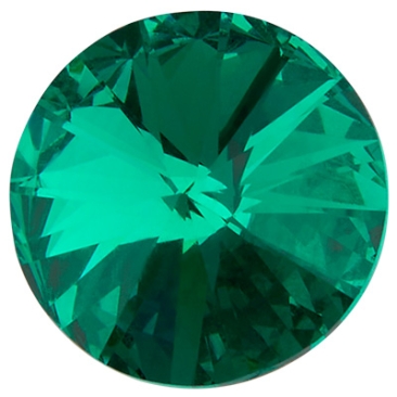 Preciosa Kristallstein Rivoli, Größe: SS29 (ca. 6 mm), Farbe: blue zircon, Unterseite Folie