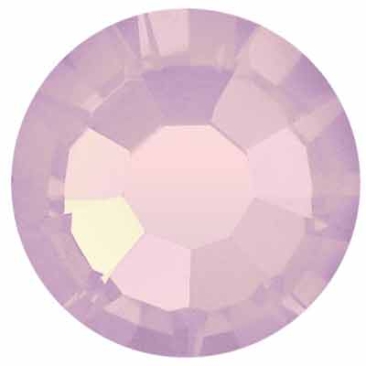 Pierre de cristal Preciosa Flat Back, taille : Rose Maxima, taille : SS16 (env. 4 mm), couleur : rose opale, face inférieure filmée
