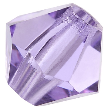 Preciosa Perle, Form: Bicone (Rondelle Bead), Größe 3 mm, Farbe: violet