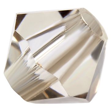 Preciosa Perle, Form: Bicone (Rondelle Bead), Größe 3 mm, Farbe: crystal velvet