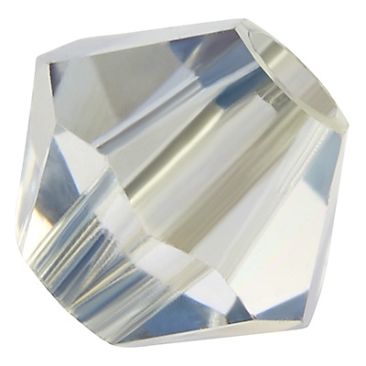Preciosa Perle, Form: Bicone (Rondelle Bead), Größe 3 mm, Farbe: crystal lagoon