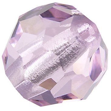 Preciosa pearl ball, Round Bead, Shape: Round, 4 mm, Colour:, pink sapphire