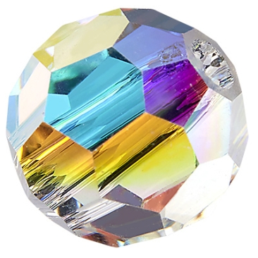 Preciosa Perle Kugel, Round Bead, Form: Rund, 4 mm, Farbe:, crystal AB