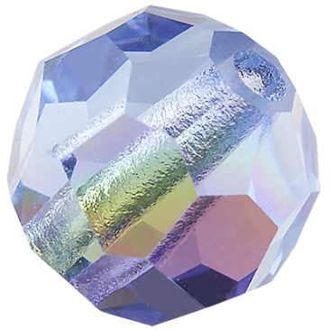 Preciosa Perle Kugel, Round Bead, Form: Rund, 4 mm, Farbe:, light sapphire AB