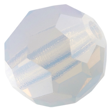 Preciosa parel bal, Ronde kraal, Vorm: Rond, 6 mm, Kleur:, wit opaal
