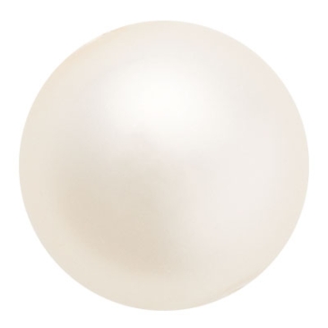 Preciosa Perle Kugel, Nacre Pearl, Form: Rund, 6 mm, Farbe: light creamrose
