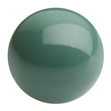 Preciosa Round Nacre Cabochon, diameter 8 mm, colour: crystal sage