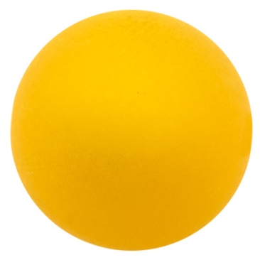 Polarisperle, rund, ca. 14 mm, sonnengelb