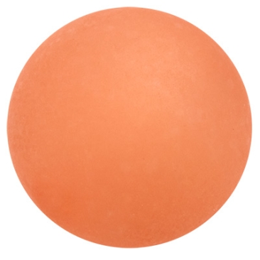 Polarisperle, rund, ca. 14 mm, orange