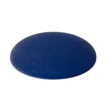 Polaris cabochon, rond, 25 mm, donkerblauw