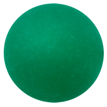 Polaris kraal, rond, ca. 16 mm, turkoois groen