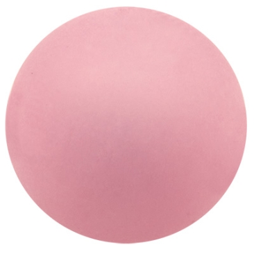 Perle polaire, ronde, env. 16 mm, rose