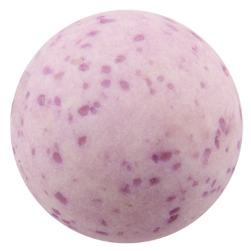 Perle polaire gala sweet, boule, 8 mm, violet