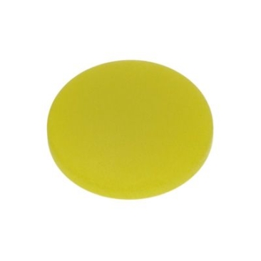 Polaris cabochon, round, 12 mm, light green