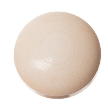 Polaris cabochon, round, 12 mm, surface: ceramica, colour: golden shadow