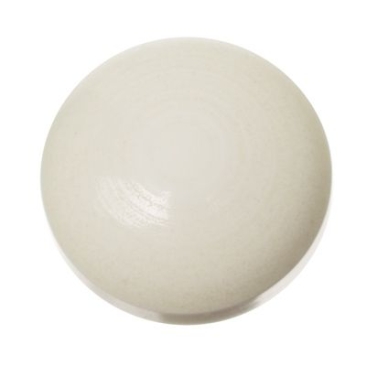 Polaris Cabochon, rund, 12 mm, Oberfläche: ceramica, Farbe: crysolite