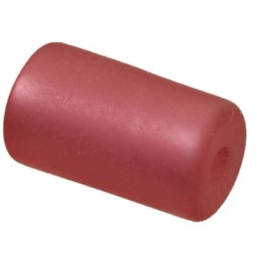 Polaris roller, approx. 10 x 6 mm, raspberry red