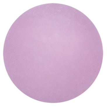 Polaris kraal, rond, ca.20 mm, violet