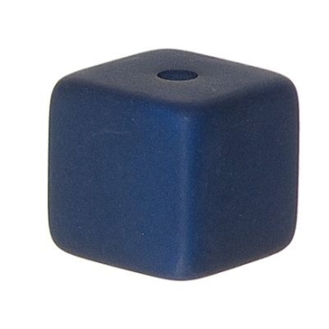 Cube Polaris, 8 x 8 mm, bleu foncé