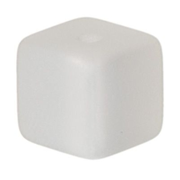 Cube Polaris, 8 x 8 mm, blanc