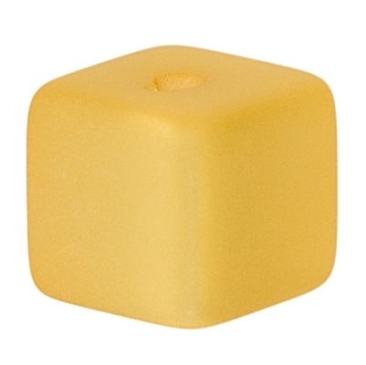 Polaris cubes, 8 x 8 mm, sunshine yellow