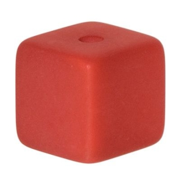 Polaris blokjes, 8 x 8 mm, rood