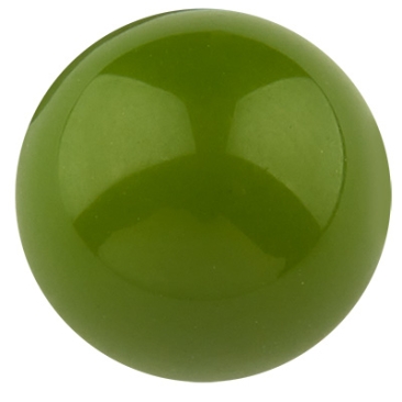 Boule Polaris 10 mm opaque, vert foncé