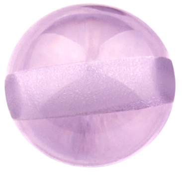 Boule Polaris 10 mm transparente, violette