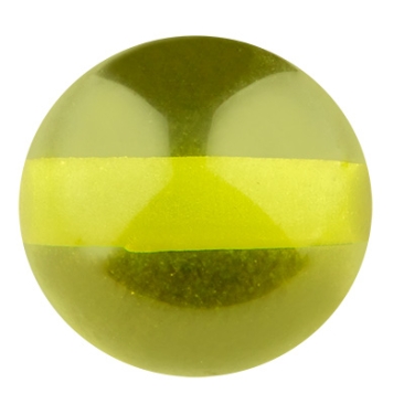 Polaris Kugel 14 mm transparent, olivgrün