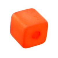 Polaris cubes, 6 x 6 mm, orange
