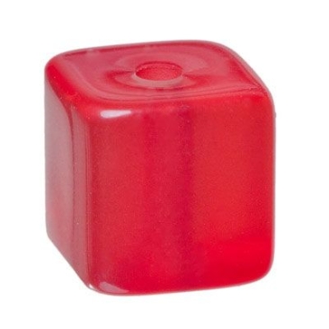 Polaris Würfel, 8 mm, glänzend, rot