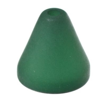 Polaris cone, 10 x 10 mm, dark green