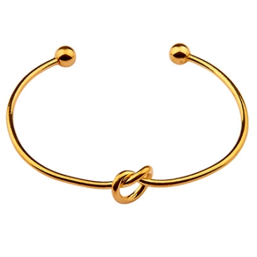 Bangle knot gold plated