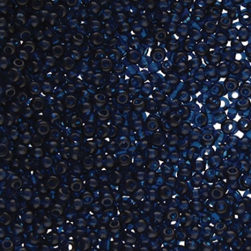 11/0 Preciosa Rocailles Perlen, Rund (ca. 2 mm), Farbe: Montana, Röhrchen mit ca. 24 Gramm