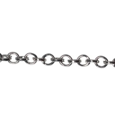 Anchor chain, 1m, silver-coloured