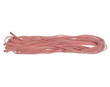 Suede-look ribbon, 3 x 1 mm, length 5 m, pink